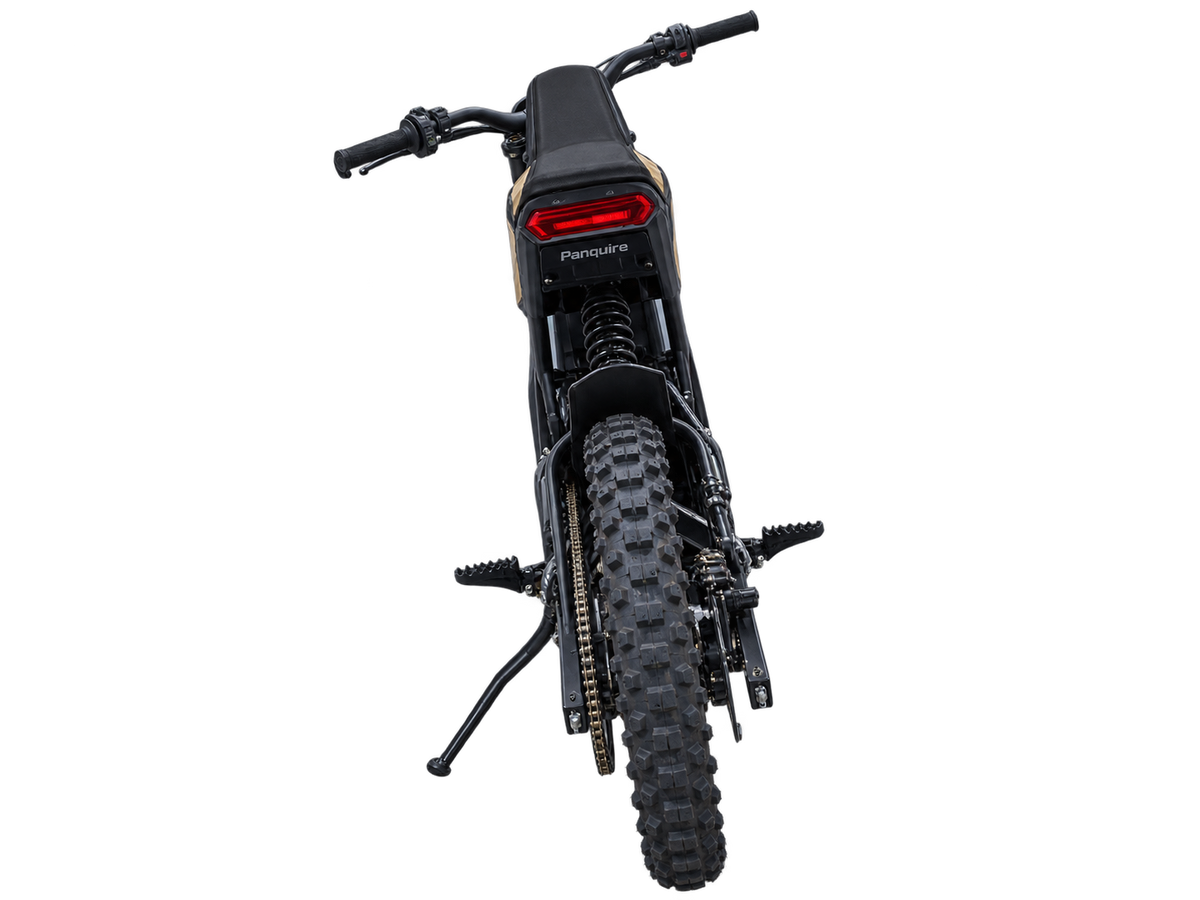 Panquire T-01 electric dirt bike rear view